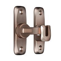 Magideal - Cerradura De Puerta De Granero, Cerradura De Puerta Con Mosquitera, Cerradura De Puerta De Habitación, Aleación De Zinc, Cerradura De Puerta Plegable, Bronce Rojo