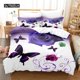 thumbnail image 1 of x1382 Bed SheetsFlowers and Forests Bedding Set Duvet Cover Set Bedding Digital Printing Bed Linen Size Bedding Set Fashion Design 3-Piece Bedding Set (1 Duvet Cover + 2 Pillow Shams) nj1382, 1 of 5