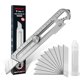 thumbnail image 1 of Cuchillo Utilitario Becowin 18 mm Acero Inoxidable de Uso Intensivo, 1 of 9