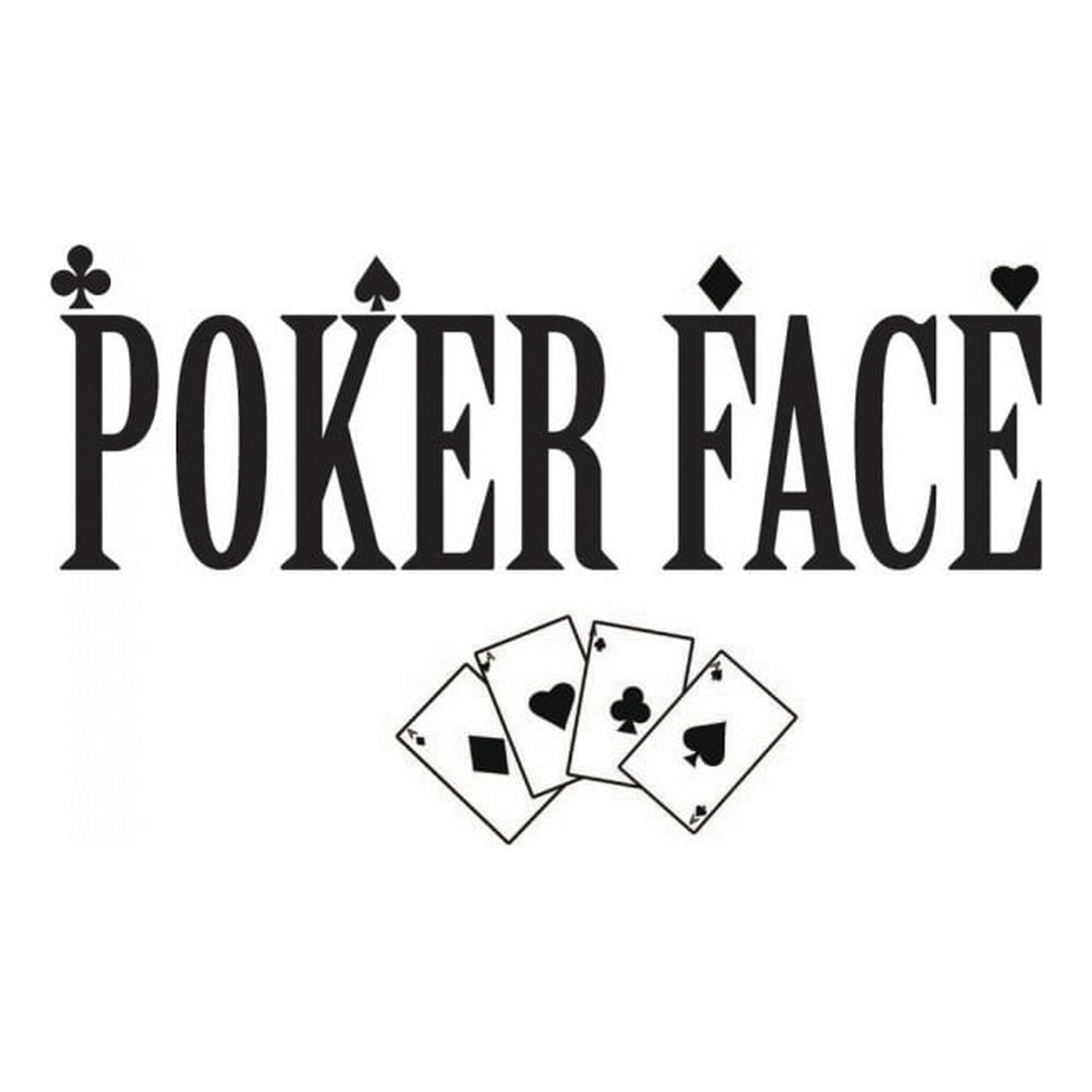 Rienda Libre Graphics - Decomural Poker Face Lady Gaga Ws-40885