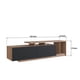 thumbnail image 3 of Rack Nova Negro Castaño Tv 50 Pulgadas, 3 of 3