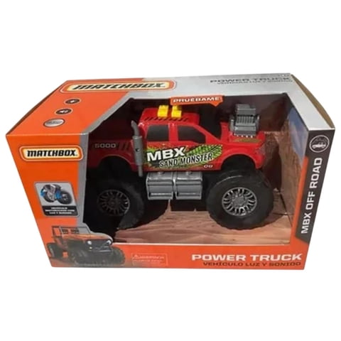 Genérico - Juguete Camioneta 4X4 Con Luz Sonidos Movimientos Matchbox