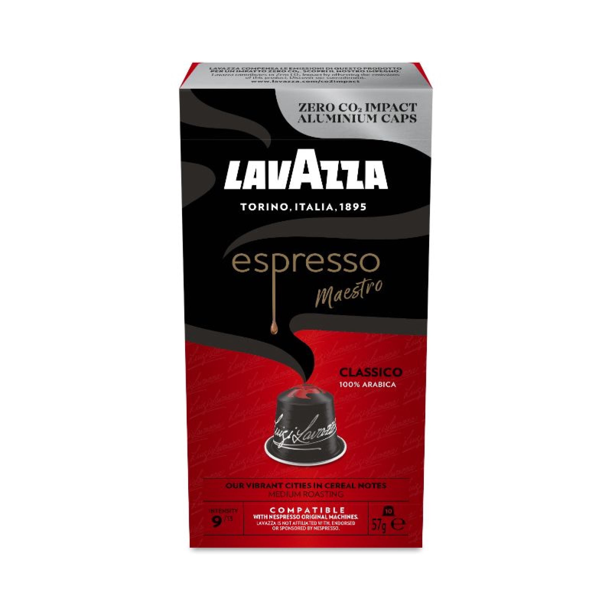 Cápsula Espresso Classico Compatible Con Nespresso 57 g Lavazza