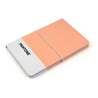 Libreta Pantone Mediana Con Elástico Horizontal Coral