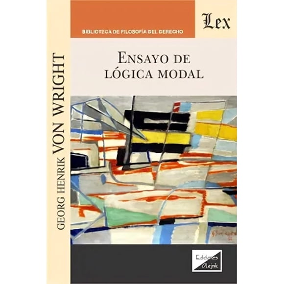 LIBRO Ensayo De Lógica Modal - GEORG H. VON WRIGHT