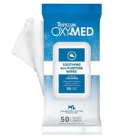 Tropiclean - Toallas Humedas Calmante Oxymed Alivia Picazon Bolsa X 50 Unidades