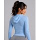 thumbnail image 3 of Chaqueta Deportiva Para Mujer Cierre Completo Capucha Y Pasadedo, 3 of 5
