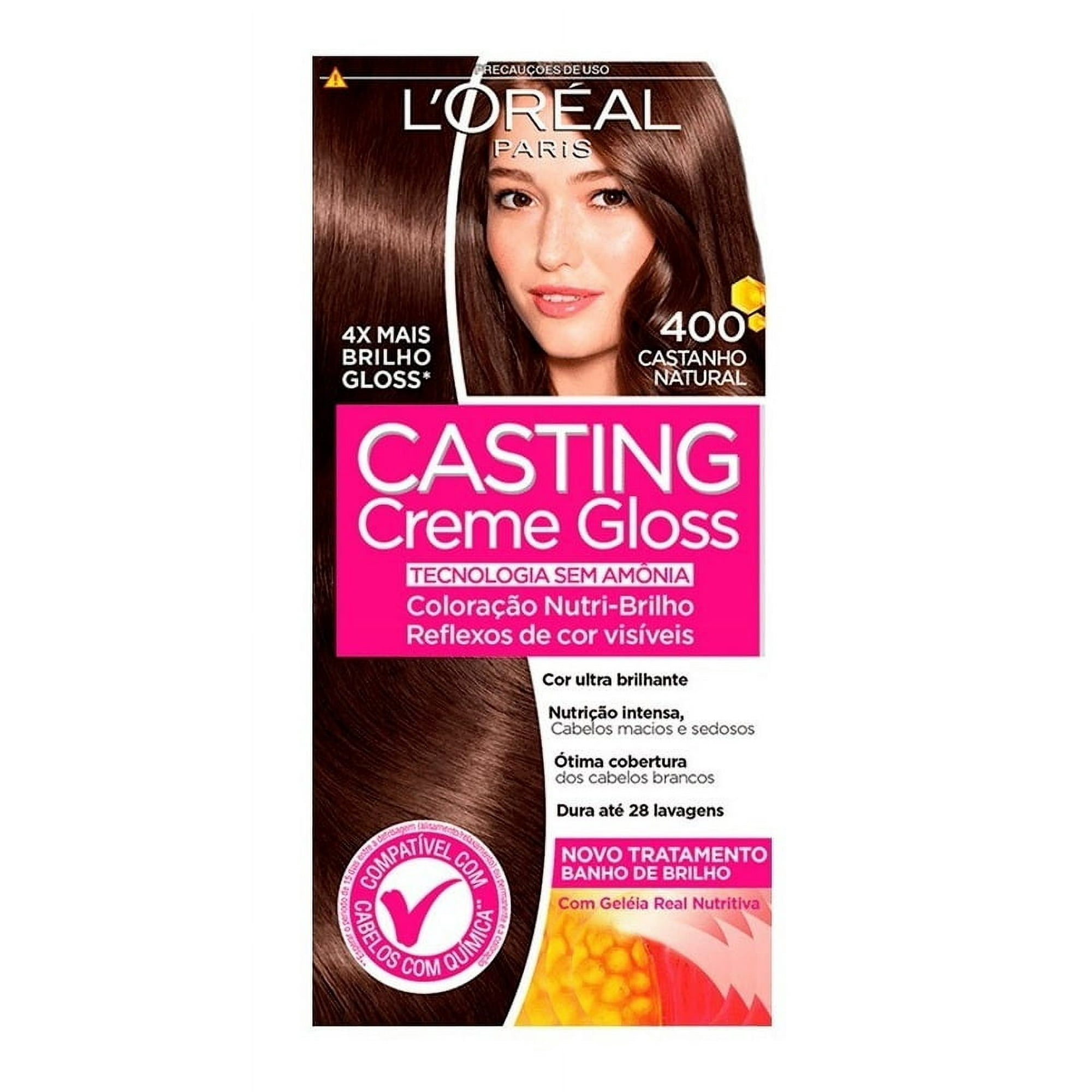 Loreal - Casting Creme Castaño Jalea Real N 400