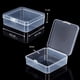 thumbnail image 2 of Caja de almacenamiento SATINIOR 8.4x8.4x3 cm, pack de 24 transparentes, 2 of 6