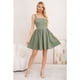 thumbnail image 2 of Vestido Corto Mujer Sin Manga Casual Eventos Tendencia 3365, 2 of 3