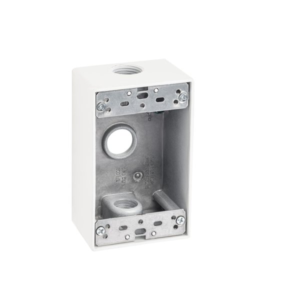 Caja eléctrica exterior rectangular resistente a la intemperie Sealproof