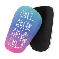 Ioensy - Mini Espinilleras Para Jugadores De Fútbol Protección De Piernas Gruesa Que Absorbe Los Golpes Azul Rosa S