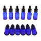 thumbnail image 2 of 12 piezas botella de aceite esencial vacía botella de vidrio aromaterapia cuentagotas 10 ml, 2 of 5