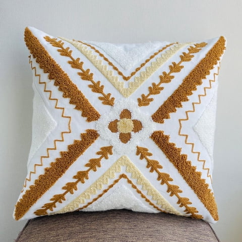 Todo Hogar Santiago De Chile - Pack De 2 Fundas Bordadas Para Cojines 45X45