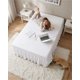 thumbnail image 2 of Faldón De Cama King Cubre Base Con Pliegues, 2 of 6