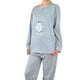 thumbnail image 2 of Pijama Mujer Verano Manga Larga Y Pantalon 460, 2 of 4