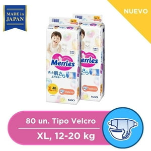 Merries - Velcro Super Jumbo Xl 40X2 Pcs