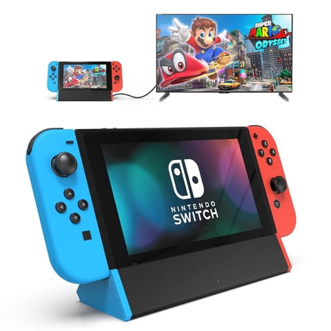 Genérico - Estación De Acoplamiento Para Tv Portátil Compatible Con Nintendo Switch/Switch Oled - Adaptador Hdmi 4K, Puerto Tipo C, Puerto Usb-Modelo Normal