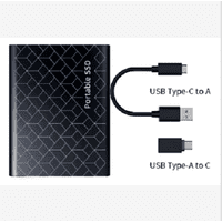 Genérico - Disco Duro Generico 2Tb Externo Usb Tipo Ssd Type-C