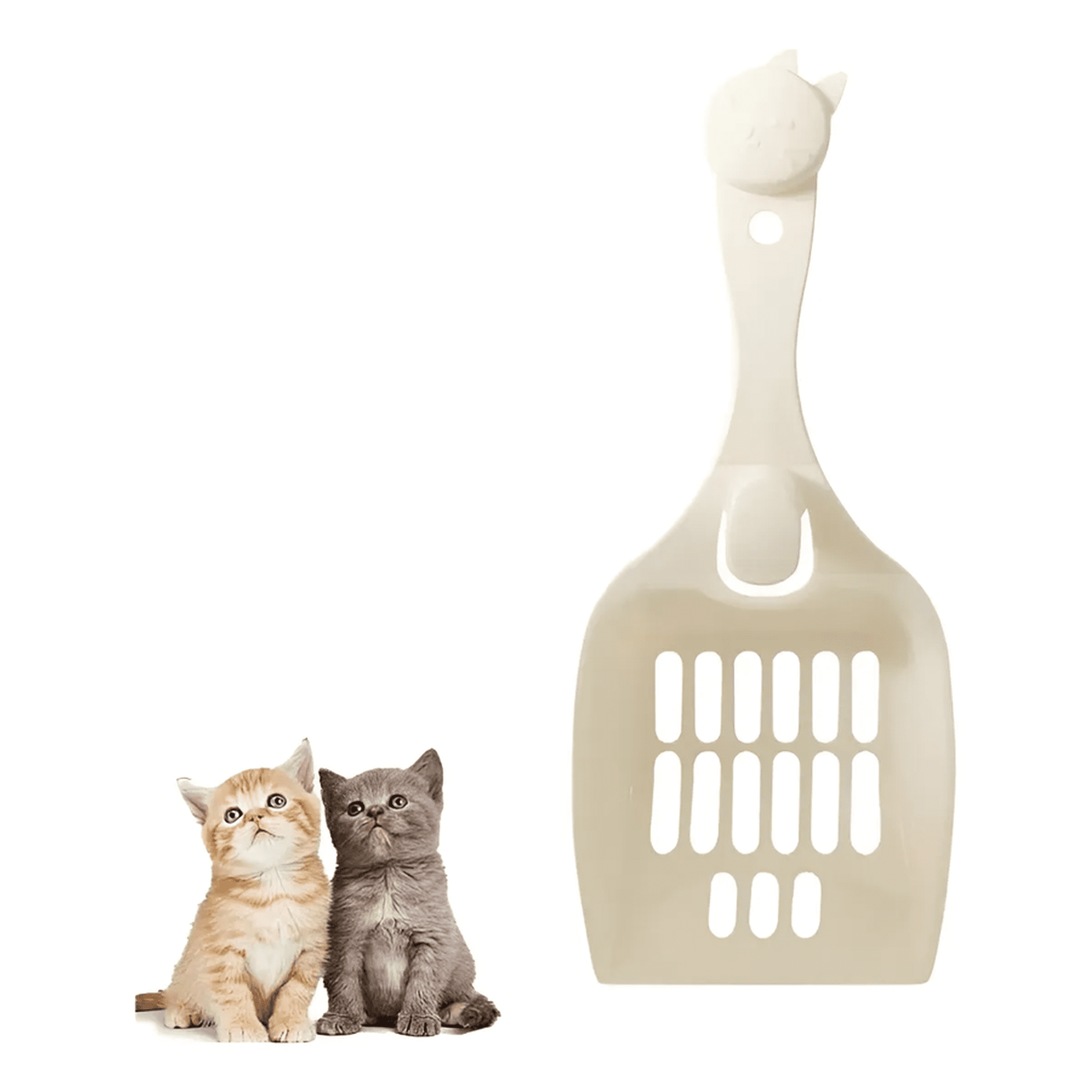 Pala Recoge Fecas Gatos Pala Para Arenero Reusable Gatitos Surtido