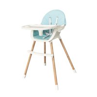 Pumucki - Silla De Comer Smart Clean Celeste