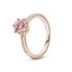 thumbnail image 2 of Anillo Pandora Pink Sparkling Crown Solitaire, 2 of 2