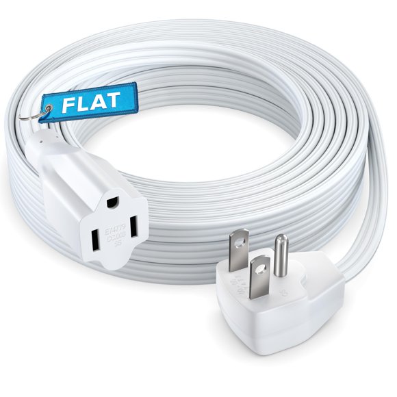 Cable de extensión Maximm 9 m 14/3 AWG con enchufe plano de 1 toma
