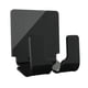 thumbnail image 3 of Soporte De Acrílico Duradero Para Cargador De Pared De Teléfono, Soporte De Control Remoto, Negro, 3 of 5