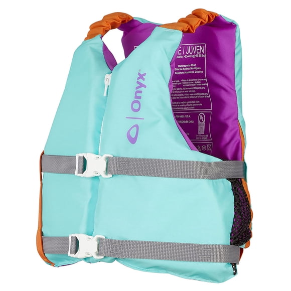 Chaleco salvavidas Onyx Youth Paddle Sports Aqua 25-40 kg