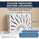 thumbnail image 2 of Caja cubre timbre de madera moderna grande blanca GRAUES, 2 of 9
