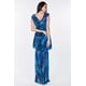 thumbnail image 3 of Vestido Largo con Estampado de Volantes y Bajo Escalonado, 3 of 5