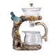 thumbnail image 4 of Tetera De Vidrio Semiautomática, Té Suelto Para Regalo De Cumpleaños De Año Nuevo, Comedor, 4 of 5