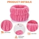 thumbnail image 5 of Pulseras para lavar la cara entre forro polar coral, 2 unidades, 5 of 7