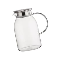 Bothyi - Jarra De Vidrio Y Pico Para Té Helado, Bebidas Caseras, Bebidas Frías, 1,5 L