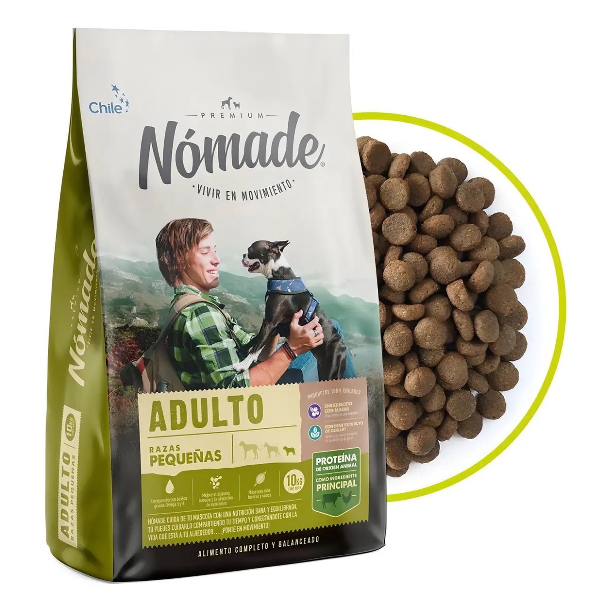 Nómade Adulto Raza Pequeña 3KG