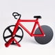 thumbnail image 1 of 1pc Bicycle Round Stainless Pizza Cutter, Pizza Knife, Baking Tool, Multi-purpose Cookie Cutter Food Divider Kitchen Tools, 1 of 4