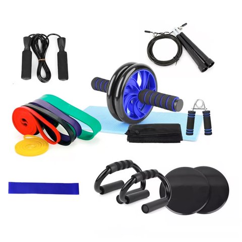 Genérico - Súper Bandas Set 5 Resistencias Speed + Rueda Cuerda Push