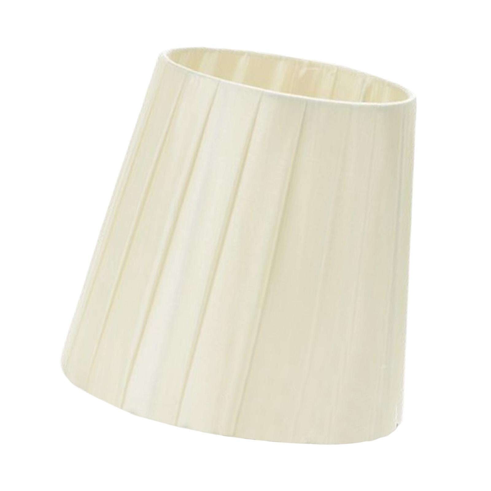 Ioensy - Pantalla De Lámpara De Mesa Con Clip En Pantalla De Tela Decorativa Nórdica Moderna Con Clip En Beige