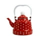thumbnail image 2 of Tetera Esmaltada Para Top 1.1L Multiusos Para Restaurant Office Pot Red, 2 of 5
