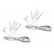 thumbnail image 1 of Cables de Conexión Discount TENS con Conector de 2.5mm a Cuatro Pines de 2mm, 1 of 9