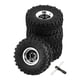 thumbnail image 1 of 4x Neumático Rueda Neumáticos De Camión RC Para 1/18 RC Camión Escalada Coche Repuestos Negro, 1 of 5