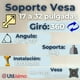 thumbnail image 2 of Soporte TV 17 a 32 Pulgadas 9Kg Soporte TV y Monitor Ajustable, 2 of 12