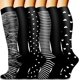 thumbnail image 1 of Calcetines Hasta La Rodilla Suxumhao Talla Grande 6 Pares, 1 of 2