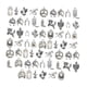 thumbnail image 5 of 60 Piezas Dijes de Vaquero Surtido de Amuletos Colgantes para Joyería Decoraciones Metálicas de Aleación de Zinc con Estilo Clásico Adecuado para Cre Plata, 5 of 5