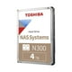 thumbnail image 3 of Disco Duro NAS Toshiba N300 4TB 3,5" 7200rpm SATA 512MB, 3 of 3