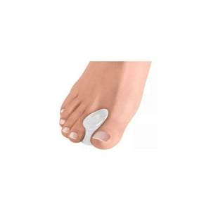 Glomed - Separador Corrector De Dedos De Gel Viscoelástico M Blanco M