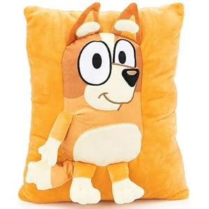 Almohada Decorativa Bluey Bingo Snuggle 15 Pulgadas Felpa En Forma De T