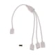 thumbnail image 1 of Cable conector hembra de 1 a 2/3/4 rgb para luz de tira LED 1 a 3, 1 of 4