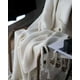 thumbnail image 3 of Manta Con Flecos De Soga Decorativa, 3 of 4
