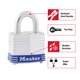 thumbnail image 2 of Padlock Master Lock 5T para exteriores con llave, paquete de 2 unidades con llave similar, 2 of 6